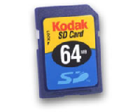 Kodak 64MB SECURE DIGITAL CARD (1896463) Kodak 64MB SECURE DIGITAL CARD (1896463)